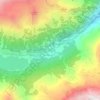 Mapa topográfico Prese, altitude, relevo