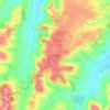 Mapa topográfico Plaine de Lavit, altitude, relevo