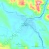 Mapa topográfico Pangkalan Koto Baru, altitude, relevo