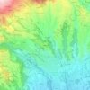 Mapa topográfico Castellazzo, altitude, relevo