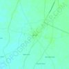 Mapa topográfico Alipur, altitude, relevo