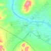 Mapa topográfico Prieska, altitude, relevo