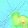 Mapa topográfico Estación Téllez, altitude, relevo