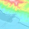 Mapa topográfico Aguaje del Zapote, altitude, relevo