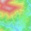 Mapa topográfico Bambois, altitude, relevo