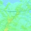 Mapa topográfico Paloh, altitude, relevo