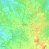 Mapa topográfico Vavuniya, altitude, relevo