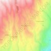 Mapa topográfico Ambatillo Alto, altitude, relevo