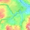 Mapa topográfico Alport, altitude, relevo