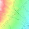 Mapa topográfico Lalo, altitude, relevo