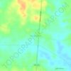 Mapa topográfico Nova Caxias, altitude, relevo