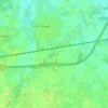 Mapa topográfico Oostlaar, altitude, relevo