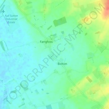 Mapa topográfico Spittal, altitude, relevo