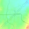 Mapa topográfico Bañado de Ovanta, altitude, relevo