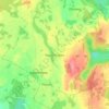 Mapa topográfico Grünsee, altitude, relevo