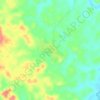 Mapa topográfico San José La 20, altitude, relevo
