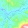 Mapa topográfico Camotán, altitude, relevo