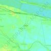 Mapa topográfico Mangarai, altitude, relevo
