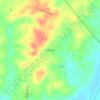 Mapa topográfico Pleasant Hill, altitude, relevo