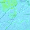 Mapa topográfico Zevenbergen, altitude, relevo