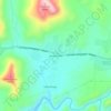 Mapa topográfico Yaule Arriba, altitude, relevo