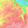 Mapa topográfico IJzeren, altitude, relevo