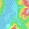 Mapa topográfico Sottocastello, altitude, relevo