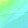 Mapa topográfico Frenchman, altitude, relevo