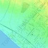 Mapa topográfico D, altitude, relevo