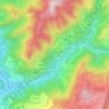 Mapa topográfico Staviglio, altitude, relevo