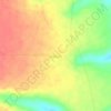 Mapa topográfico Maganja, altitude, relevo