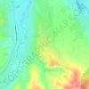 Mapa topográfico Ковалёвка, altitude, relevo