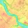 Mapa topográfico Le Grand Clos, altitude, relevo