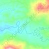 Mapa topográfico Tabuan, altitude, relevo