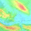 Mapa topográfico La Touche, altitude, relevo
