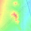 Mapa topográfico Shadow Hills, altitude, relevo
