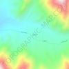 Mapa topográfico Zapallar, altitude, relevo