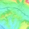 Mapa topográfico Giovi Piegolelle, altitude, relevo