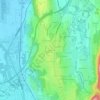 Mapa topográfico Autigny, altitude, relevo