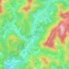 Mapa topográfico Iriritimirim, altitude, relevo