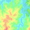Mapa topográfico Williamsville, altitude, relevo