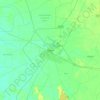Mapa topográfico Hisar, altitude, relevo