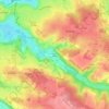 Mapa topográfico Le Lion de Saint-Marc, altitude, relevo