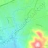Mapa topográfico Cinanjung, altitude, relevo