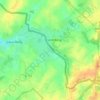 Mapa topográfico Lameries, altitude, relevo