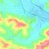 Mapa topográfico Abbadia, altitude, relevo