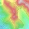 Mapa topográfico Illikkal Kallu, altitude, relevo