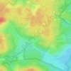 Mapa topográfico Valenberg, altitude, relevo