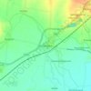 Mapa topográfico Pullambadi, altitude, relevo