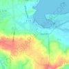 Mapa topográfico Le Désert, altitude, relevo